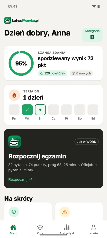 Aplikacja mobilna Łatweprawko