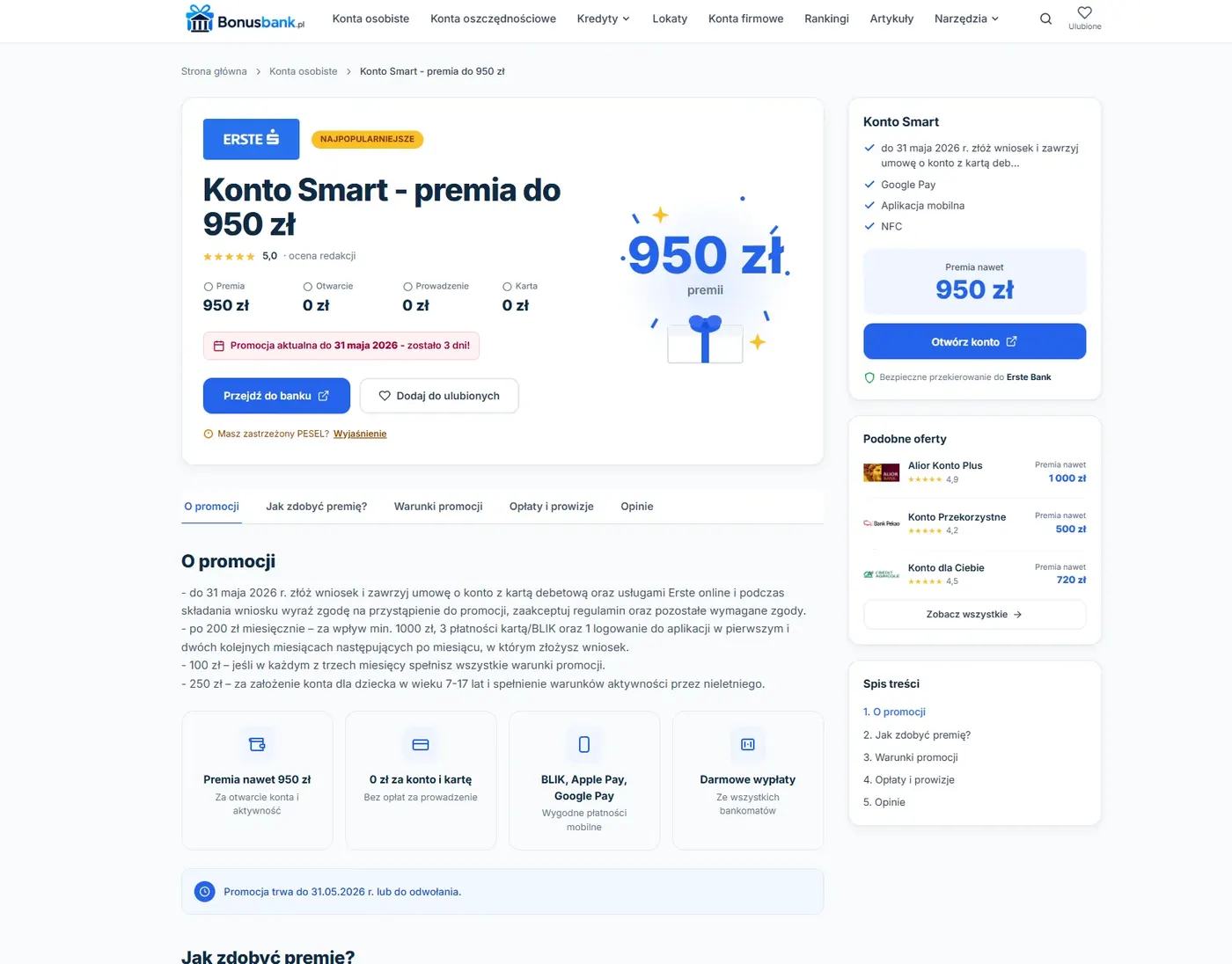 BonusBank - zrzut ekranu 3